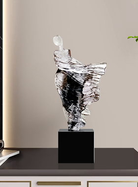 时光舞者抽象雕塑人物艺术摆件