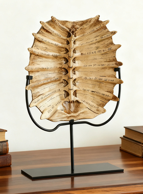 复古仿古甲骨文新中式装饰摆件