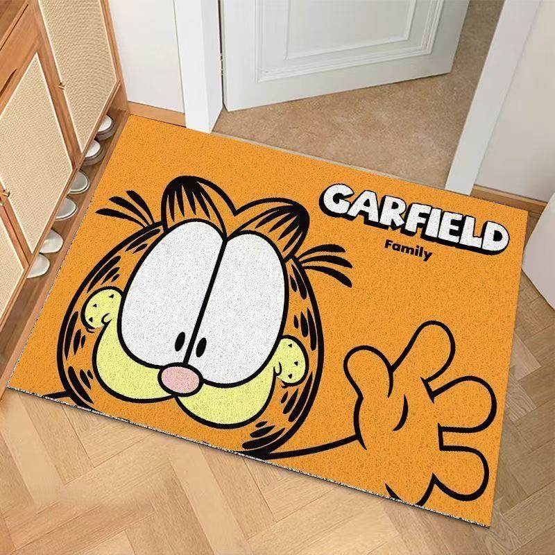 加菲猫入户门丝圈地垫大门口加厚防滑脚垫进门玄关地毯可裁剪门垫,淘宝优惠券,粉丝福利购,淘宝优惠卷