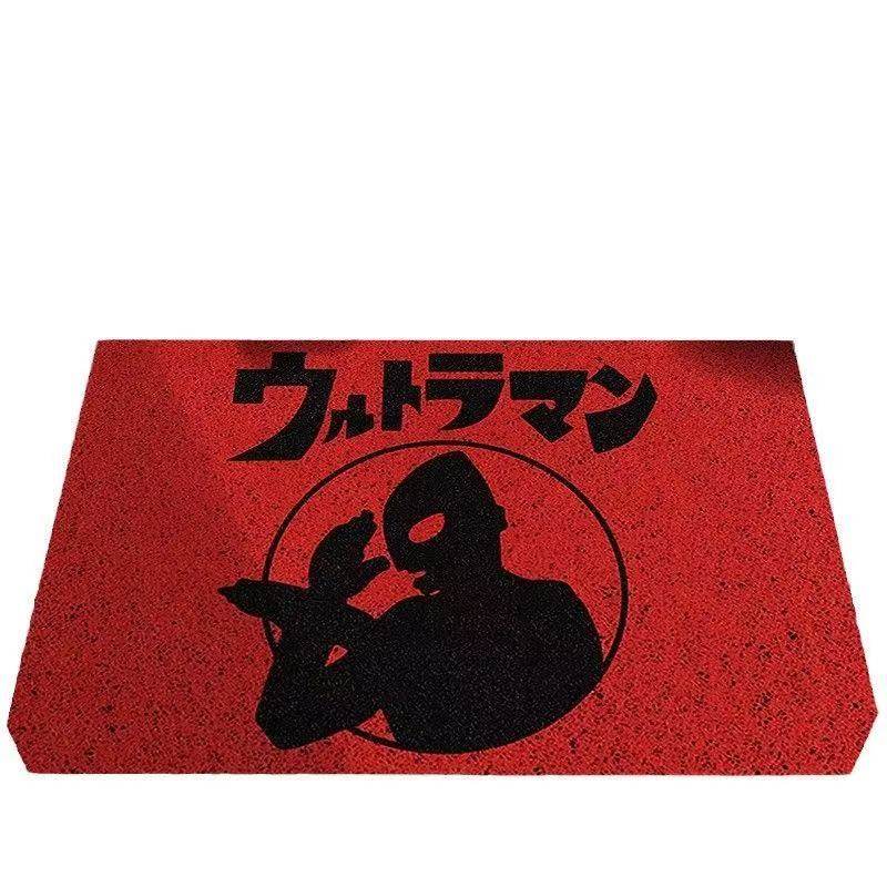 趣味剪影奥特曼怪兽丝圈地垫玄关入户耐磨耐脏易打理门垫一件代发,淘宝优惠券,粉丝福利购,淘宝优惠卷