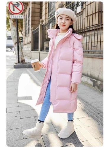 2025新款巴拉童年男童羽绒服加厚中长款女童儿童中大童冬装潮包邮 - 图1