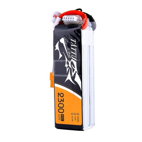 格氏格式TATTU2300mAh4S45C高倍率14.8v锂电池穿越机竞速航模配件-图1