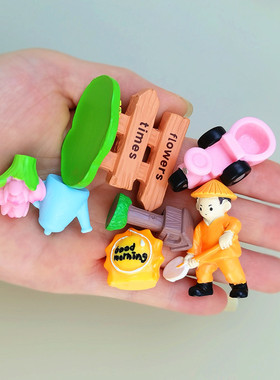 微景观创意花园仿真花玫瑰花束