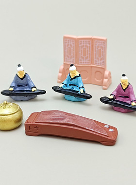 yes小摆微景观树脂迷你古风摆件