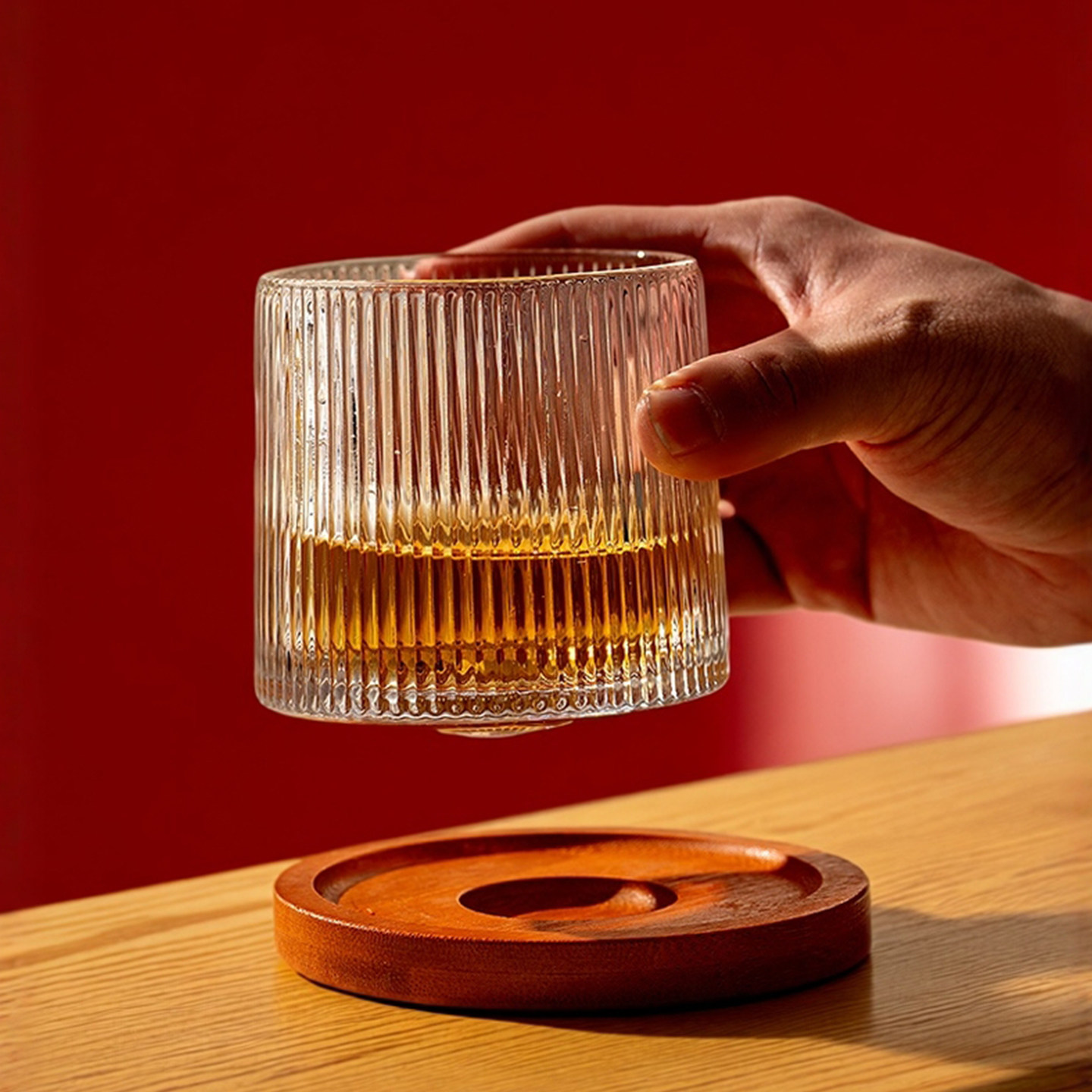 SkyBloom诗客旋转威士忌酒杯高颜值玻璃杯旋转洋酒杯结婚礼盒杯,淘宝优惠券,粉丝福利购,淘宝优惠卷