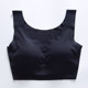 Sports seamless push-up vest style bra