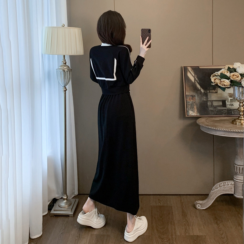 时尚休闲套装裙女秋冬2025新款洋气显瘦卫衣半身裙气质加绒两件套,淘宝优惠券,粉丝福利购,淘宝优惠卷