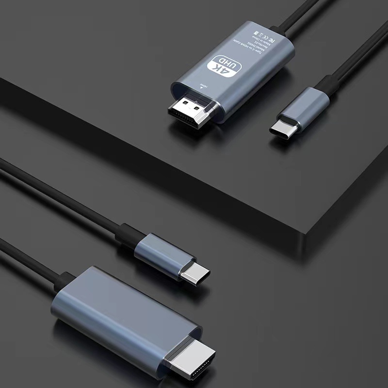 HDMI cable 4K30HZ HD conversion cable TypeC to HDMI 4K60HZ - 图2