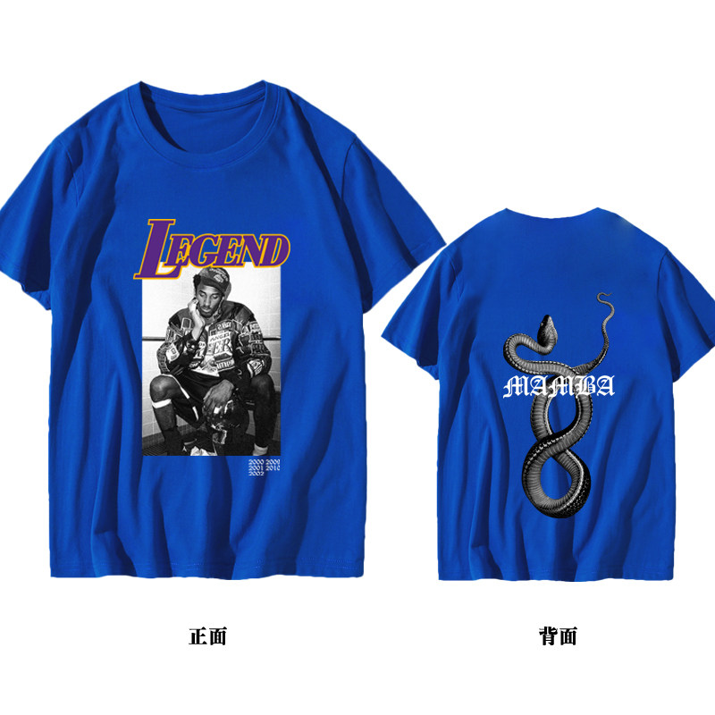 致敬科比短袖告别纪念男潮高街定制 京翰服饰T恤