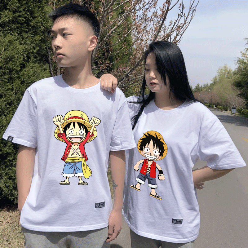 白胡子海贼团海贼王短袖男女情侣装 京翰服饰T恤