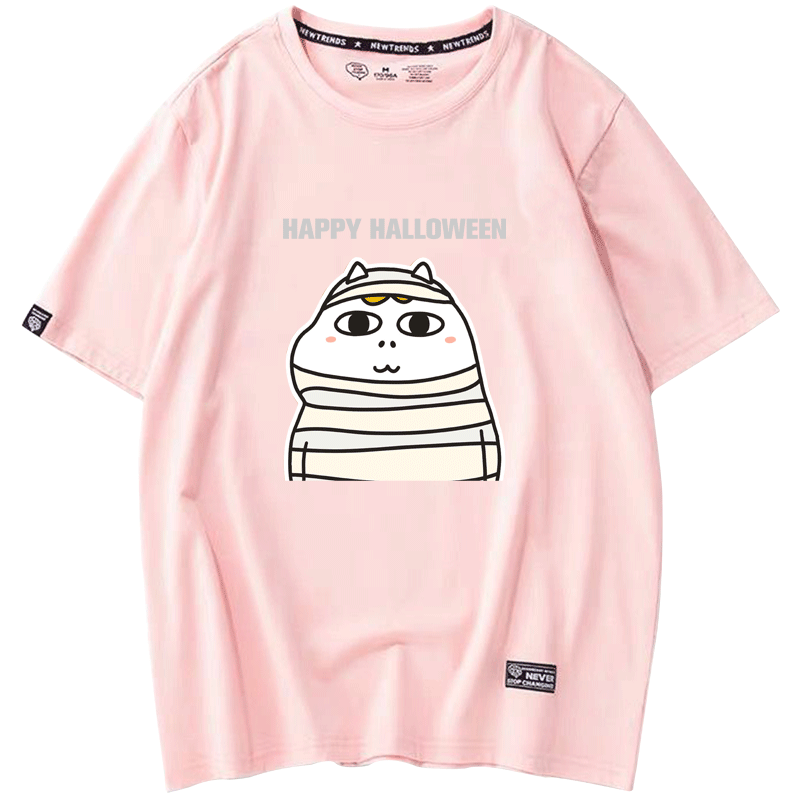 夏季小刘鸭新潮情侣装粽意里宽松 京翰服饰T恤