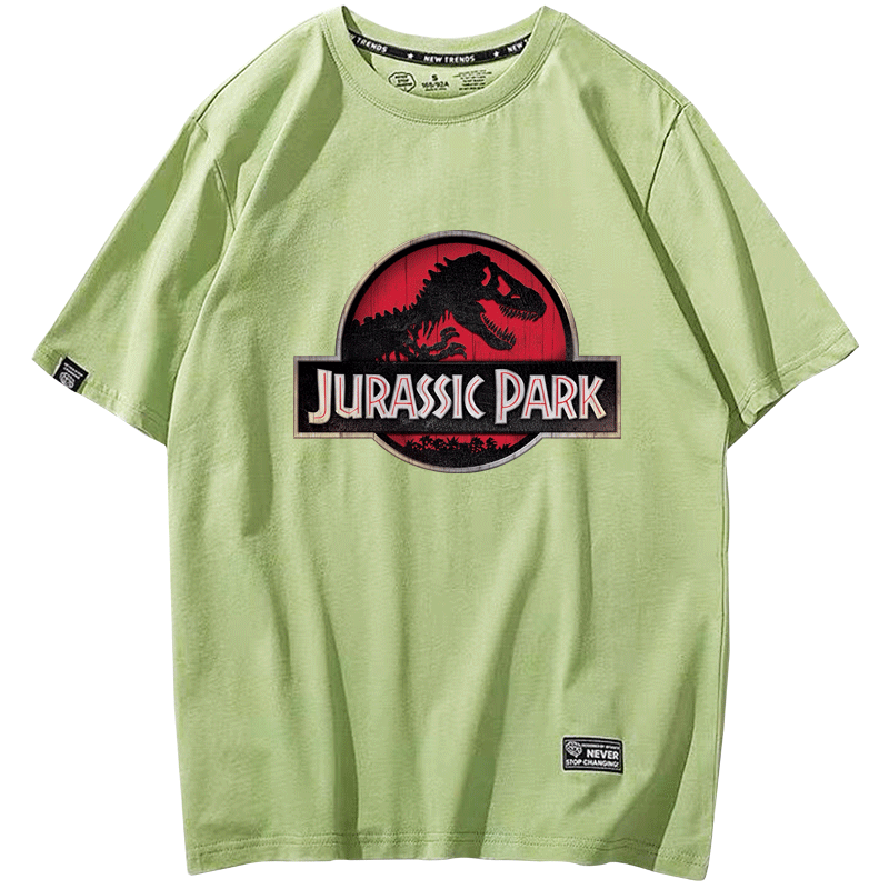 新款侏罗纪世界公园纯棉男女t恤 京翰服饰T恤