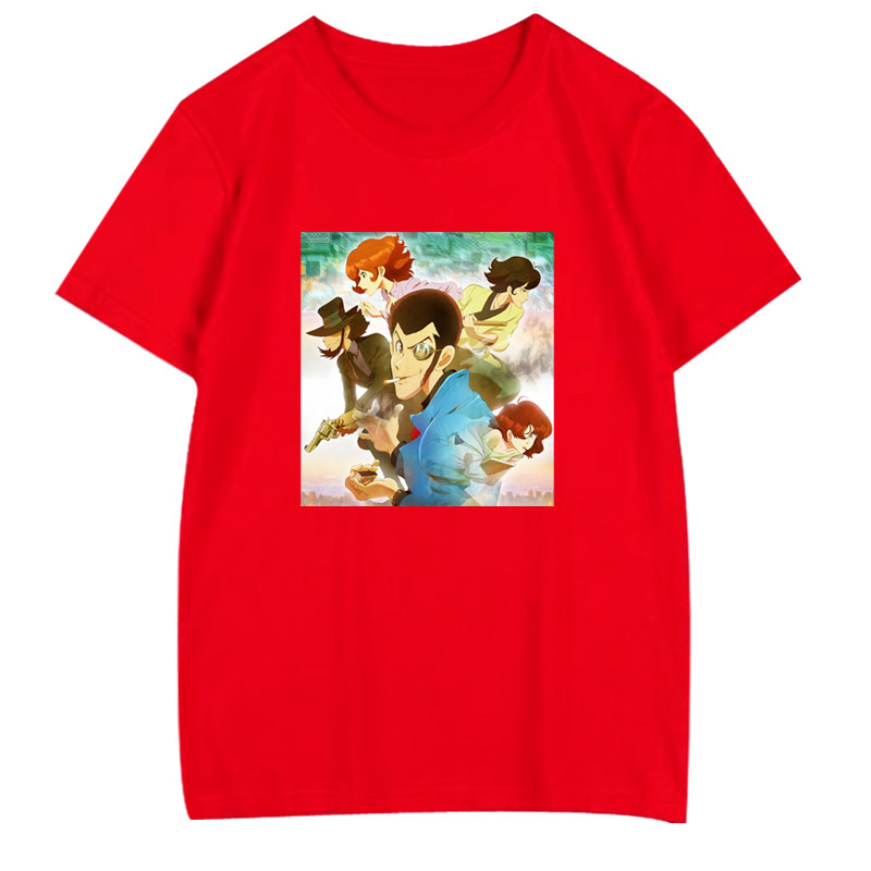 鲁邦三世定制短袖男女上衣服t恤衫 京翰服饰T恤