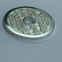 Foot silver Customized version Mountain ghost spending money round hole square hole customers lower order to determine good size as required drawing picture by size