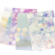 A5 day style flower and wind separation page loose-leaf notebook paper indexed paper 6 holes loose sheet 5 sheets