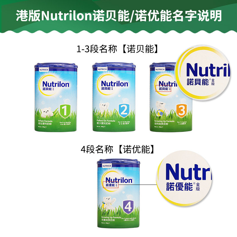 临期特价21年4月nutrilon 1段奶粉 BABYKID海外婴幼儿牛奶粉