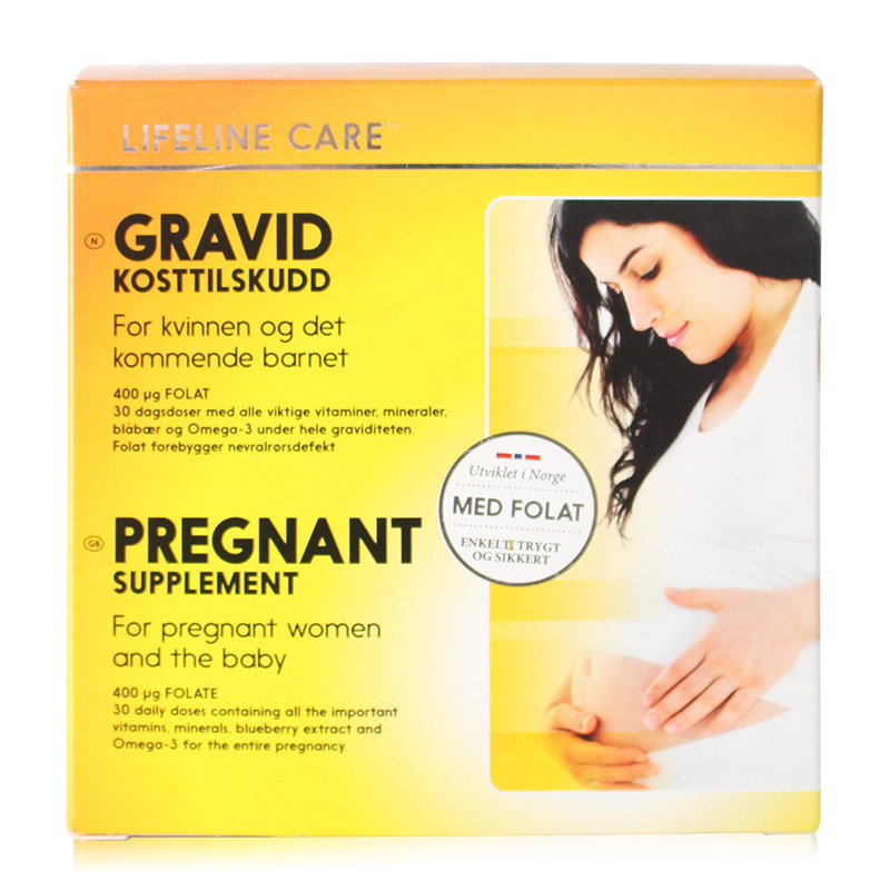 挪威lifeline care孕妇专用营养素 BABYKID海外孕产妇DHA