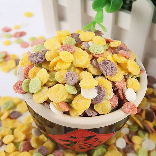 兴兴文品牌杂粮片彩色玉米片 仓鼠 兔兔 龙猫 天竺鼠零食250g0083 - 图3