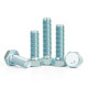 High-strength external hexagonal screw carbon steel grade 4.8