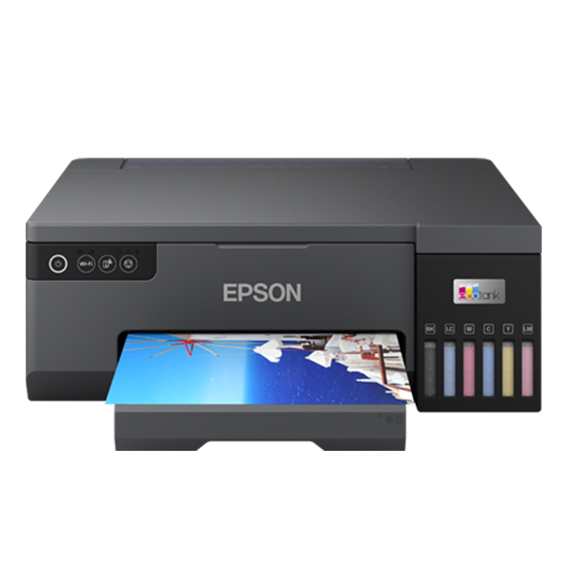 EPSON爱普生喷墨L8058打印机专业照相高清六色打印替代L805 无线WiFi连供影楼不干胶热转印 - 图0