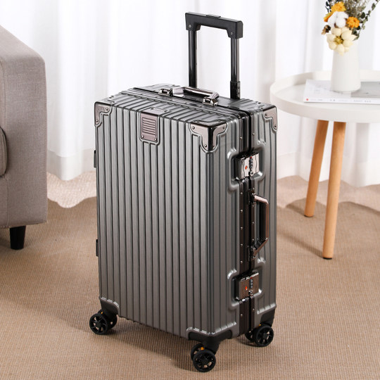 New aluminum frame suitcase, durable and large capacity