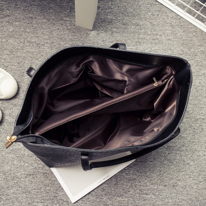 大容量托特包包女2024新款潮高级感洋气时尚百搭通勤手提单肩大包,淘宝优惠券,粉丝福利购,淘宝优惠卷