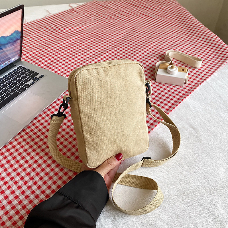 手机包女2024新款小巧轻便休闲时尚帆布小方包挎包斜挎男士小包包,淘宝优惠券,粉丝福利购,淘宝优惠卷