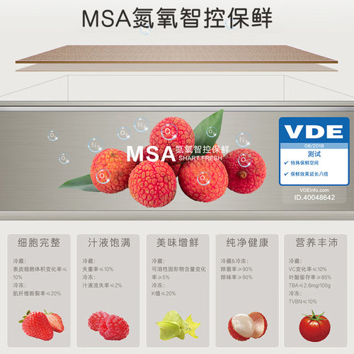Casarte/卡萨帝 BCD-600WGCFDA4DMU1零嵌冰箱致境法式超薄制冰 - 图3