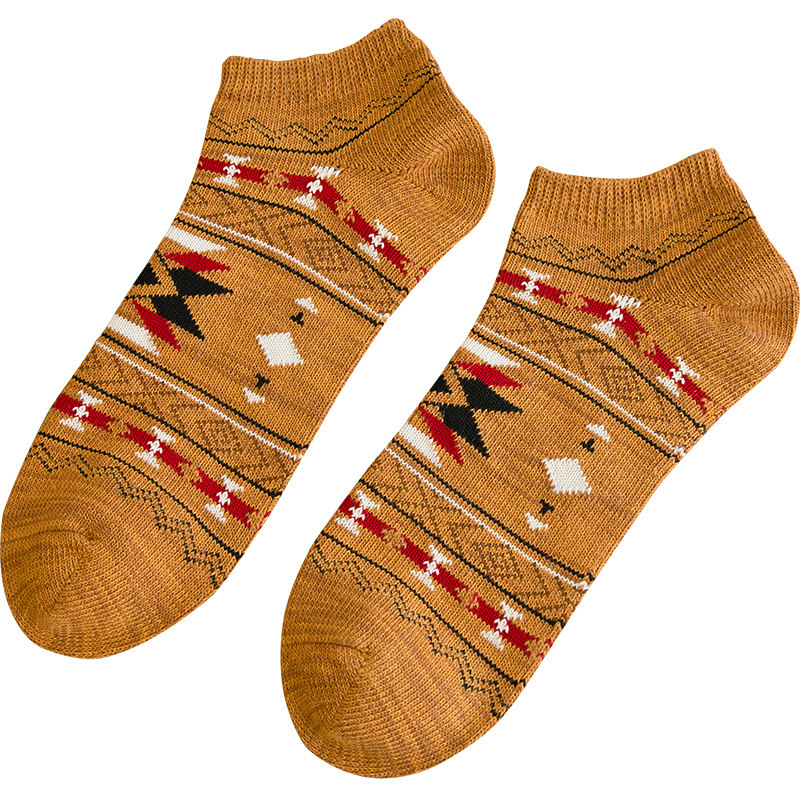 夏季浅口防臭运动复古ins潮男短袜 洲帛短袜/打底袜/丝袜/美腿袜