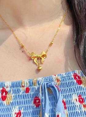 最新抖音爆款钛钢项链女不掉色饰品时尚个性网红欧美跨境简约锁骨