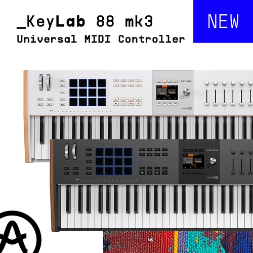 Arturia keylab 88mkiii ratar тяжелый молот полный вес 88 контроллер клавиш Midi клавиатура