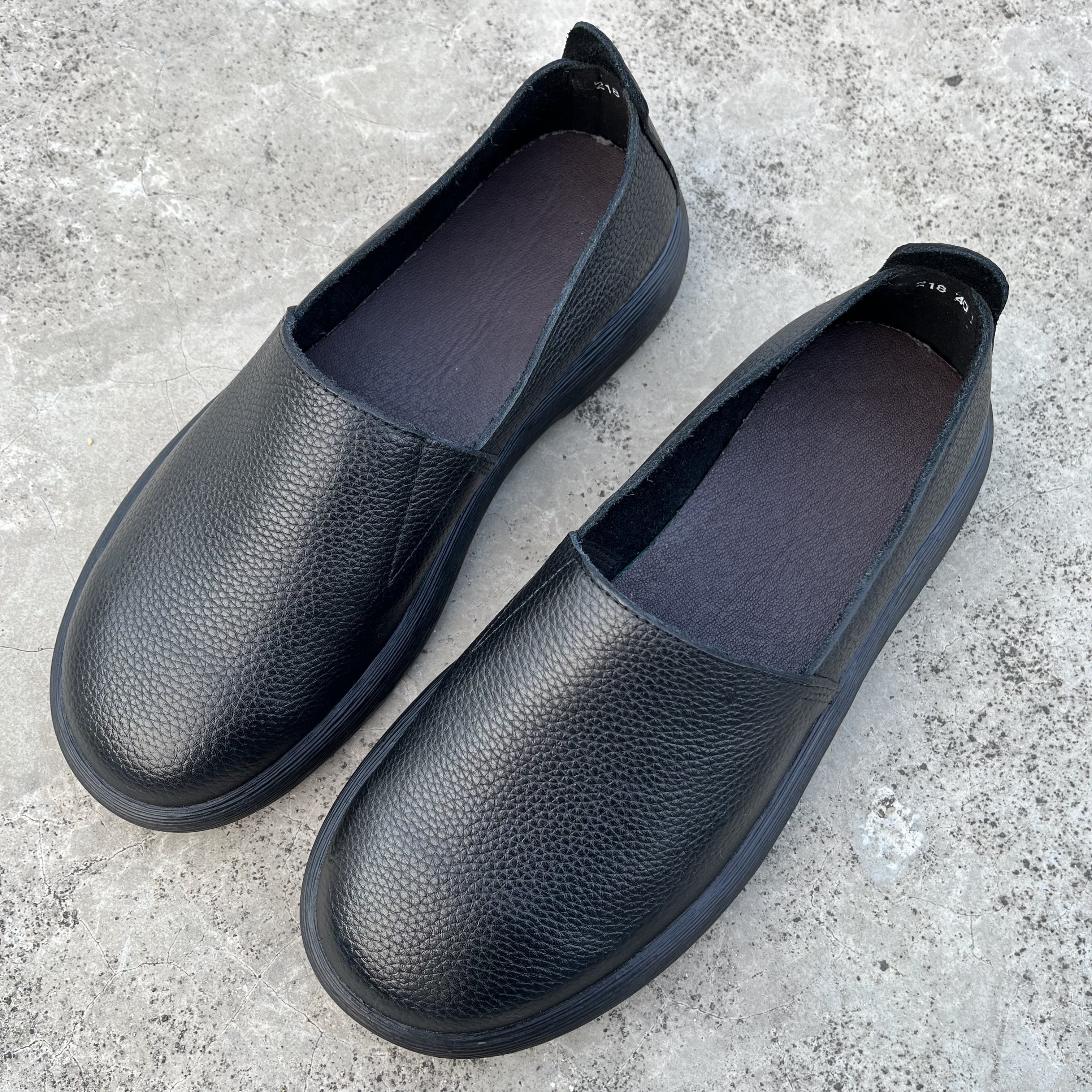 男鞋单层牛皮透气防臭休闲皮鞋宽头真皮软皮软底套脚一脚蹬懒人鞋,淘宝优惠券,粉丝福利购,淘宝优惠卷