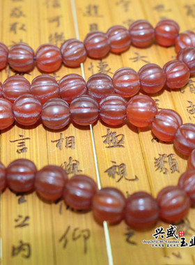 南瓜珠文玩多圈手串项链