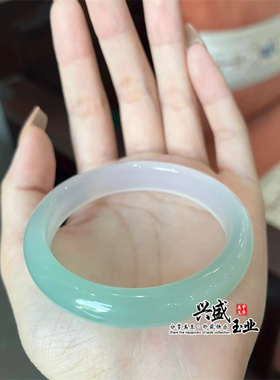 天然玛瑙手镯女士渐变玉髓复古
