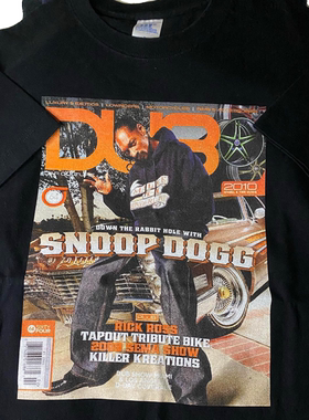2010's SNOOP DOGG史努比狗狗 hiphop Rare vintage tee短袖t恤