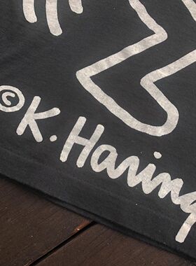 学院风KeithHaring凯斯哈林