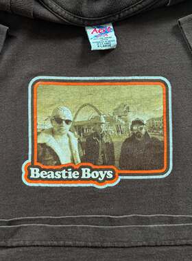精选好物推荐 美式嘻哈hiphop野兽男孩beastie Boys男女款短袖t恤
