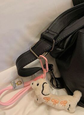 卡通迷你腊肠小狗包挂件钥匙扣