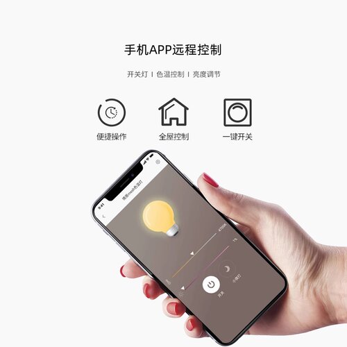 飞利浦超薄智能吸顶灯简约现代客厅护眼灯具智睿简约卧室灯照明灯 - 图1