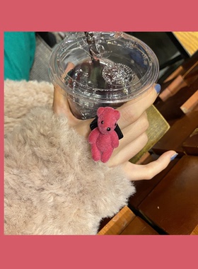 green新品韩国可爱小熊戒指