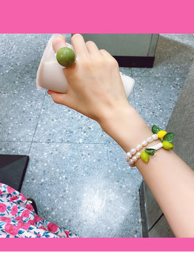 green新品精致亚克力几何形日韩