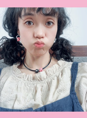 其他小熊皮质项链女可爱