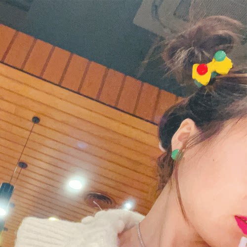 韩国精致夸张大蝴蝶结卡通绿色戒指字母女 - 图3