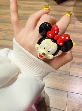 新品可爱卡通个性手镯少女复古几何形韩版