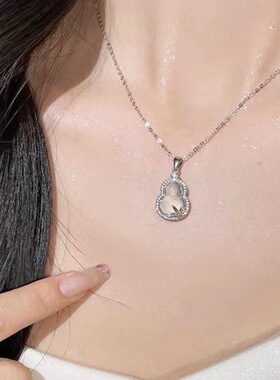 新中式葫芦项链女轻奢小众轻奢高