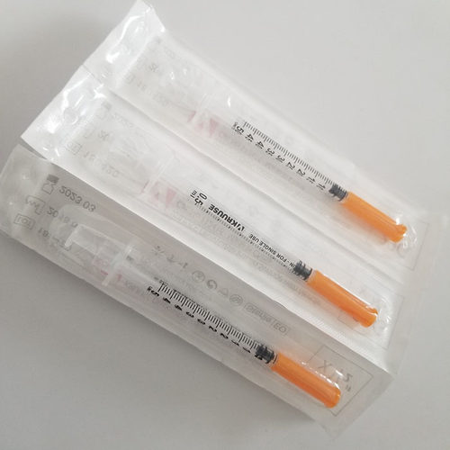 0.5cc丹麦古氏0.5ml50U胰岛素专用微量注射器一次性宠物猫狗针29G - 图3