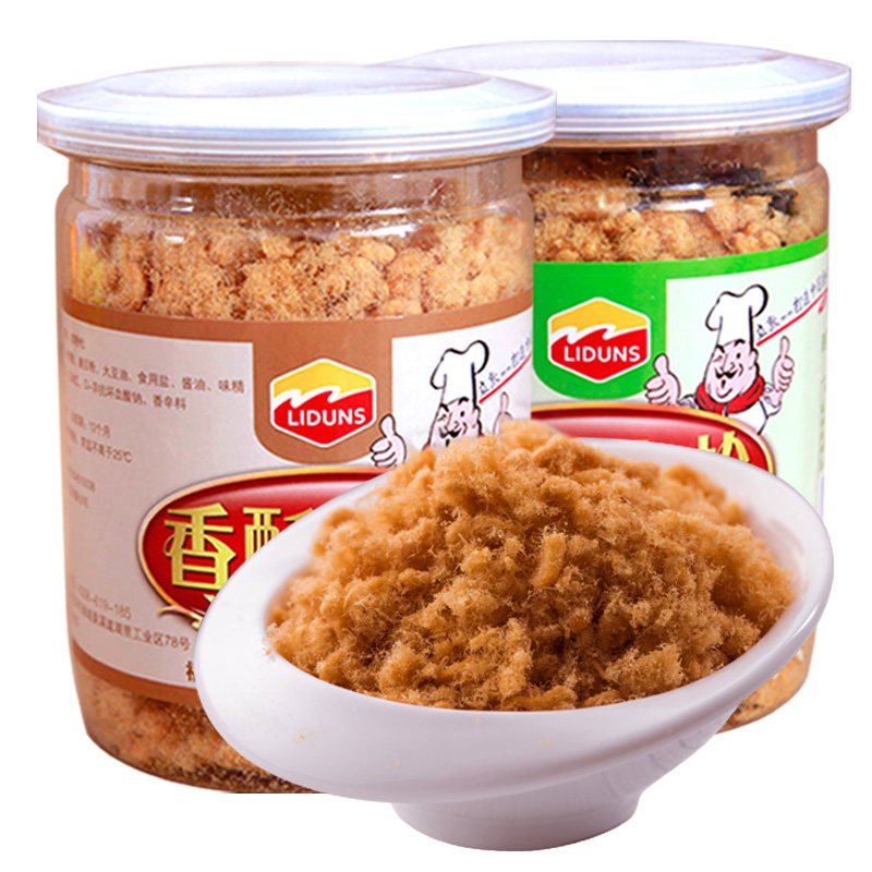 立敦原味儿童营养脆碎烘焙寿司肉松 立敦食品猪肉类