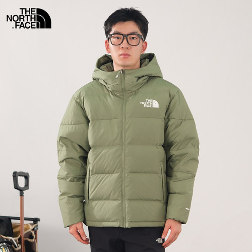 25秋冬新款TheNorthFace北面户外男防风600蓬连帽鹅绒羽绒服8GK1 - 图3
