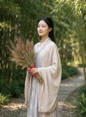 混合干花束手工素材汉服道具装饰