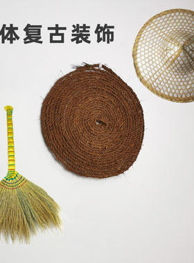 棕丝绳子装饰品手工编织